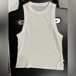 Lululemon Tank Top, Size Small, White